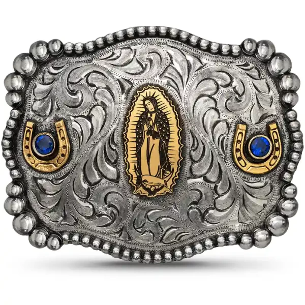  Virgen De Guadalupe Belt Buckle (In Stock)